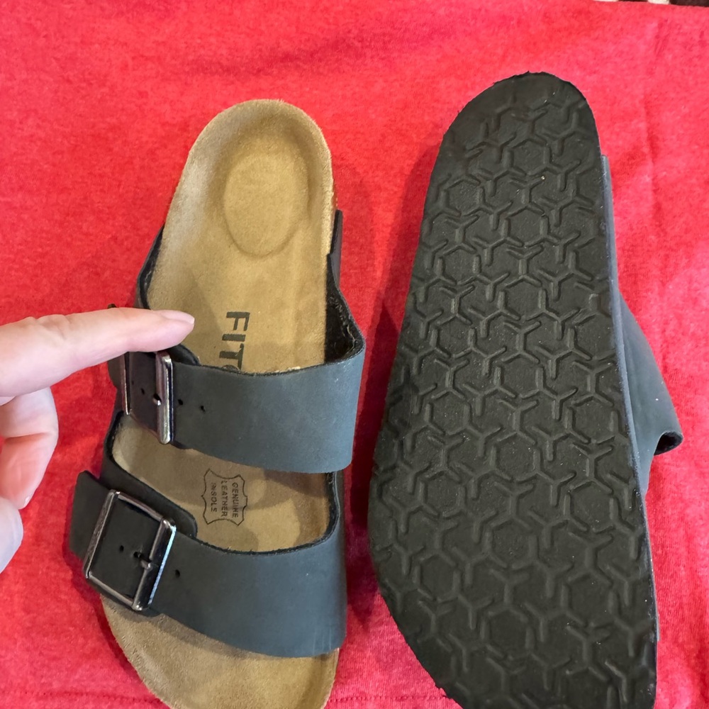 Fitory Black Sandals